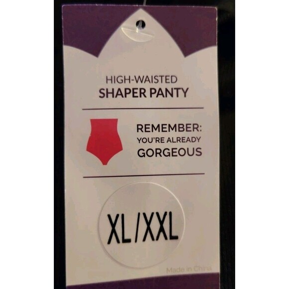 Empetua By Shapermint High Waisted Shaper Panty XL/XXL Black - Picture 3 of 4
